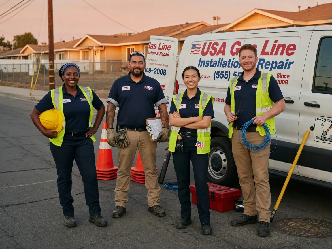Gas Line Installation company in Osceola, IN